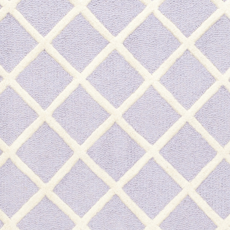 Tapis en laine touffeté à la main Sanyla, Carré 6 pi
