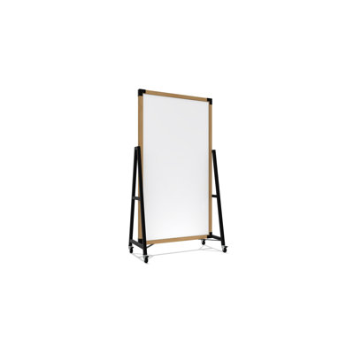 Prest Whiteboard Ghent Yes Porcelain Freestanding Wood Whiteboard