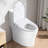 Heated Bidet Toilet With Multi - Cleaning Modes, Radar Sensor, Easy Setup For Bathroom Portable Adjustable Water , Intelligent Temperature, Self Nozzle,