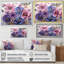 Mauve et fleurs mystiques IV - art botanique abstrait-2000645811-2000645819