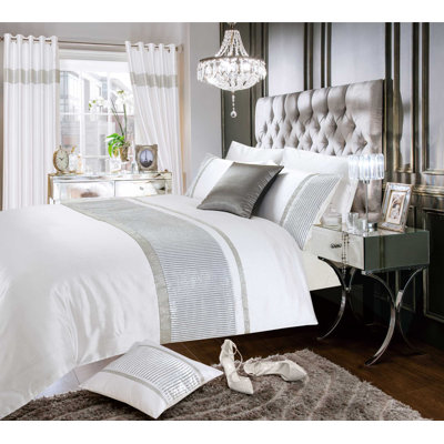 17 Stories Odeen Silk Duvet Cover Set