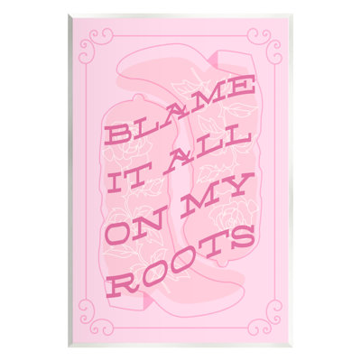 " Blame On My Roots Phrase " by Lil' Rue