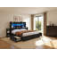 Structure de lit grand Sherell avec 4 tiroirs de rangement, noir-100845094-100845099