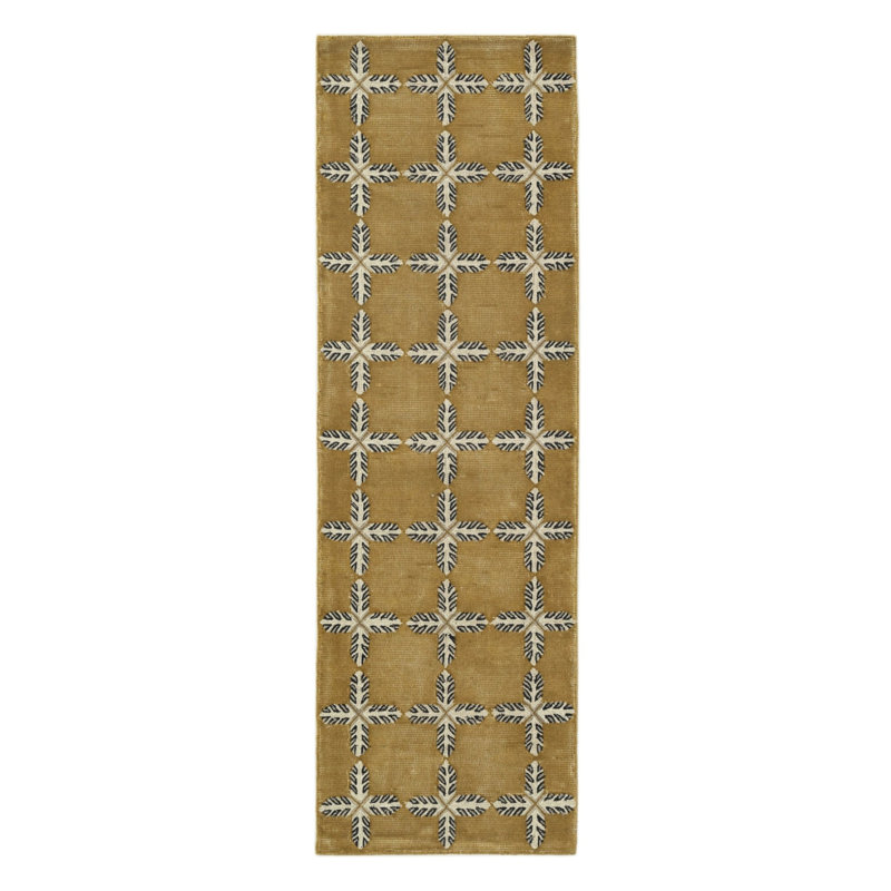 Tapis Simpatico touffeté à la main, Tapis de couloir 2 pi 6 po x 8 pi