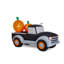 Camion avec citrouilles-citrouilles gonflables illuminées Jack-O-Lantern