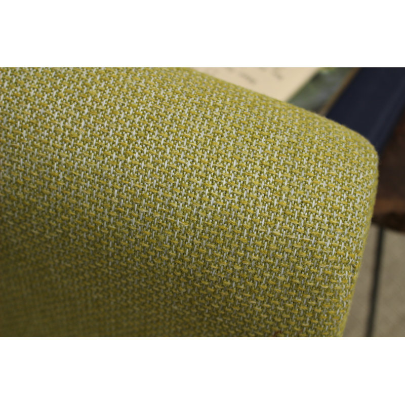 Fauteuil demi-tonneau Slavey, Vert mousse