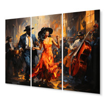 Fashionistas, African American by Rongrong DeVoe - Galler-Wrapped Canvas  Giclée Print