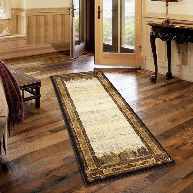 Multi Lodge Area Rug, Rectangle 7'10" x 10'3"