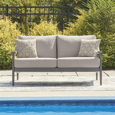 Causeuse d'extérieur avec coussin North Island