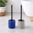 Concrete Cement Toilet Bowl Brush with Holder, Durable Bathroom Accessory Set-108819049