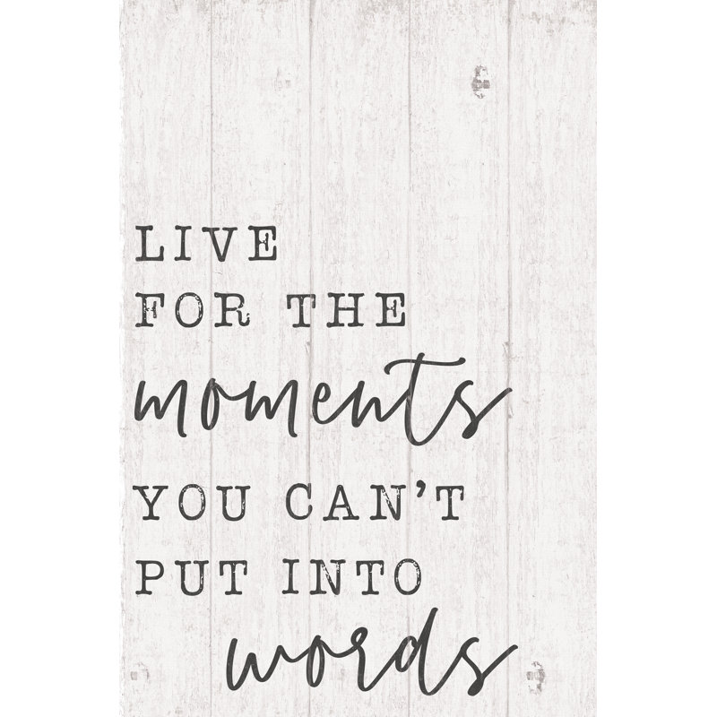 The Moments - Wrapped Canvas Print, 46cm H x 30cm W x 3.8cm D