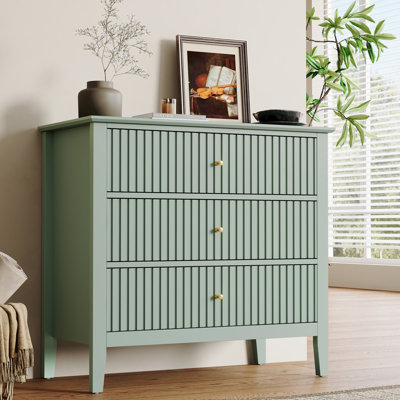 Commode 3 tiroirs Amberrae, 32 po de largeur