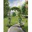 2.2 m X 2.4 m Tall Metal Garden Arch with Planter Boxes, Heavy Duty Iron Trellis for Climbing Plants, Weather-Resistant Archway for Garden Decor, Wedding and Party-129227353