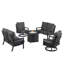 Ensemble de conversation d'extérieur pour 6 personnes avec coussins Ferrick-1748002200