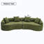 Canapé modulaire en chenille Boneless-1748650893