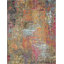 Tapis abstrait bleu / orange Allegro-36666339