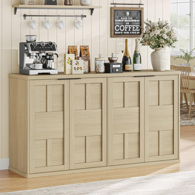 Buffet 60 "avec portes cannelées pour cuisine et salon