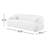 Armi 83.8'' Japandy Style Boucle Fabric Sofa-346465735