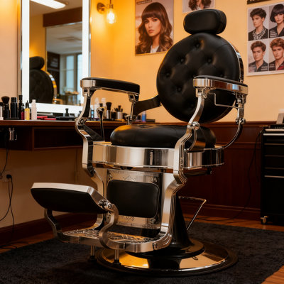 All Purpose Heavy Duty, Hydraulic Recline Salon Beauty Styling Chair Vintage Barber Chair For Hair Stylist Tattoo, Bueaty  Salon