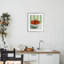 «Bowl of Fresh Tomatoes», reproduction sous verre encadrée, design par The Prints Vibe-130834286-130834287