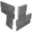 Stonecrest 4.5 in. x 9 in. Split Face Natural Stone Ledger Corner Wall Tile-1636075618