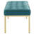 Loft Tufted Vegan Leather Bench by Modway-1977200477-1977200481