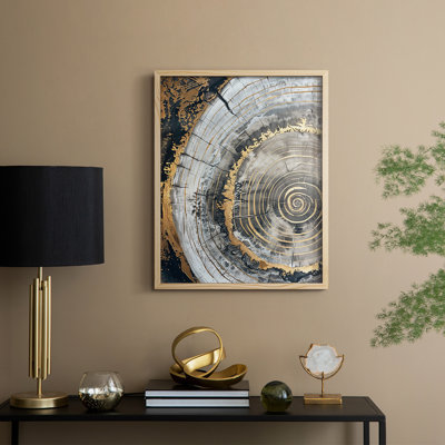 ABSTRACT Series CCLXX Framed Print - Solid Wood