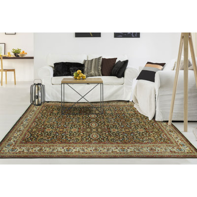 Fine Chobi Aahil Brown Rug