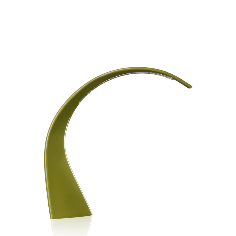 Taj LED Table Lamp, 12.6'' H X 12.2'' W X 3.74'' D, Matte Green