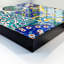 Key box for wall, Opens to the left, 30x30x5, Black, Colorful mosaics full of symmetry and detail, 