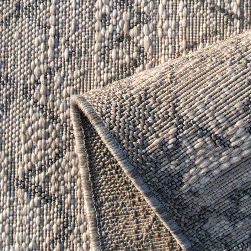 Nealon Southwestern Hand Woven Indoor / Outdoor Area Rug Set, Rectangle 200 x 290cm