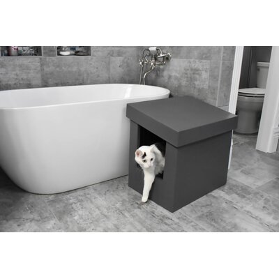 Kitangle, LLC Sloped Standard Litter Box & Reviews | Wayfair