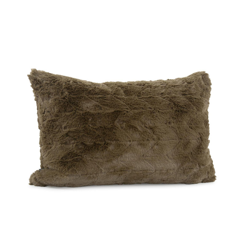 Coussin 14 x 22 Angora , Moss, Polyuréthane