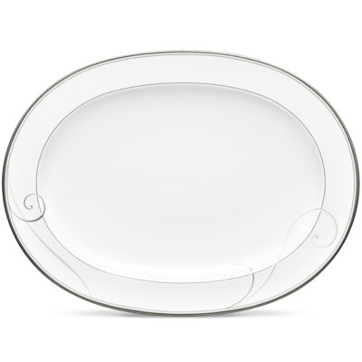 Noritake Platinum Wave Platter