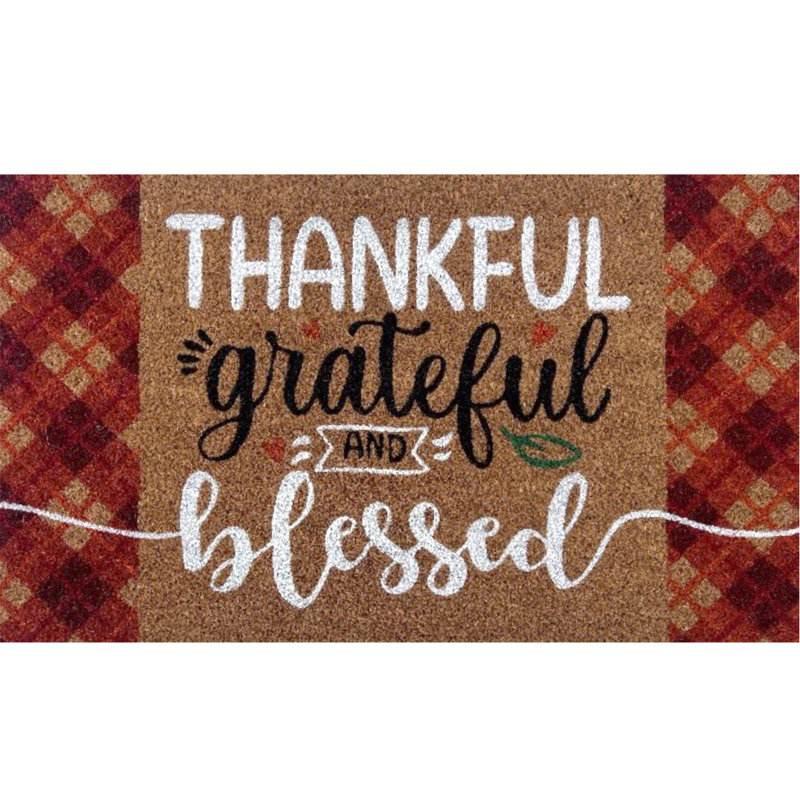 Paillasson «Thankful And Blessed Coir»