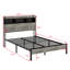 Lit plateforme avec rangement et accessoires-1171313991