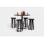 Stool with Metal Frame-85766727