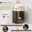Ensemble de meuble-lavabo 24 po avec lavabo, meuble-lavabo moderne avec trou de robinet simple, panneaux de porte texturés et tiroir, pieds en pin, grand espace de rangement et charnières à fermeture douce, blanc-2083371738
