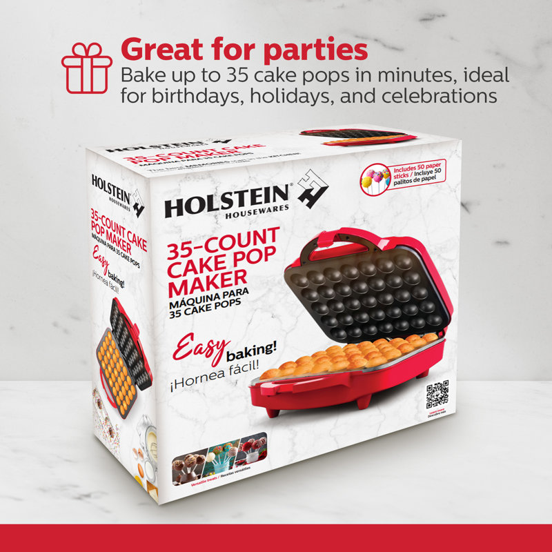 Moule à gâteau amusant Holstein Housewares, Rouge