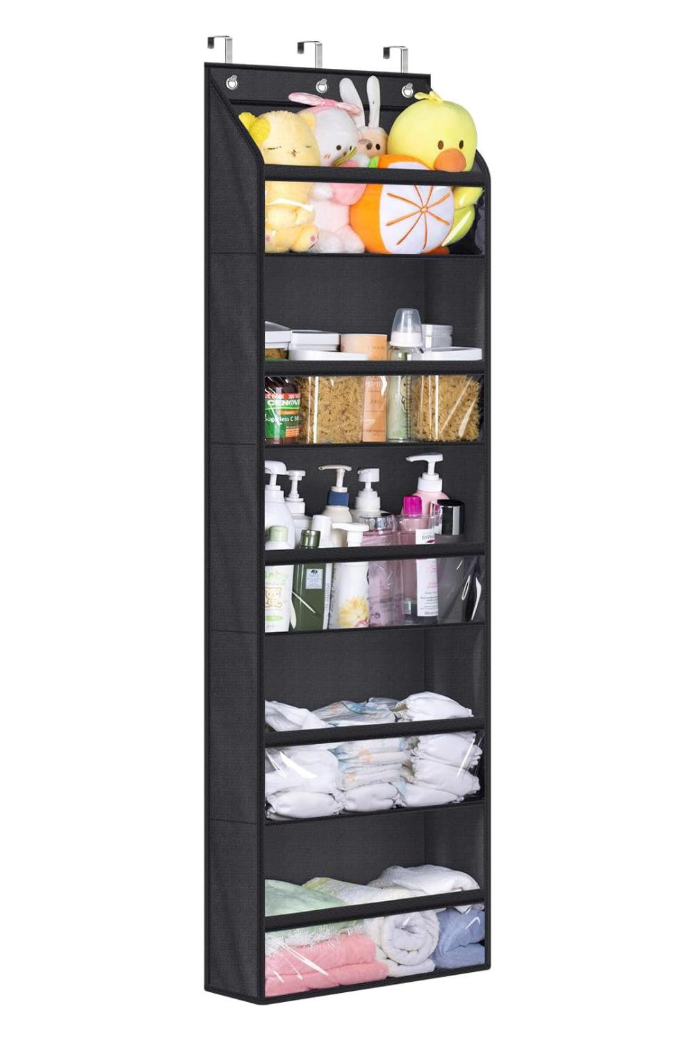 Rebrilliant Over The Door Organizer Storage Hanging Shelves For