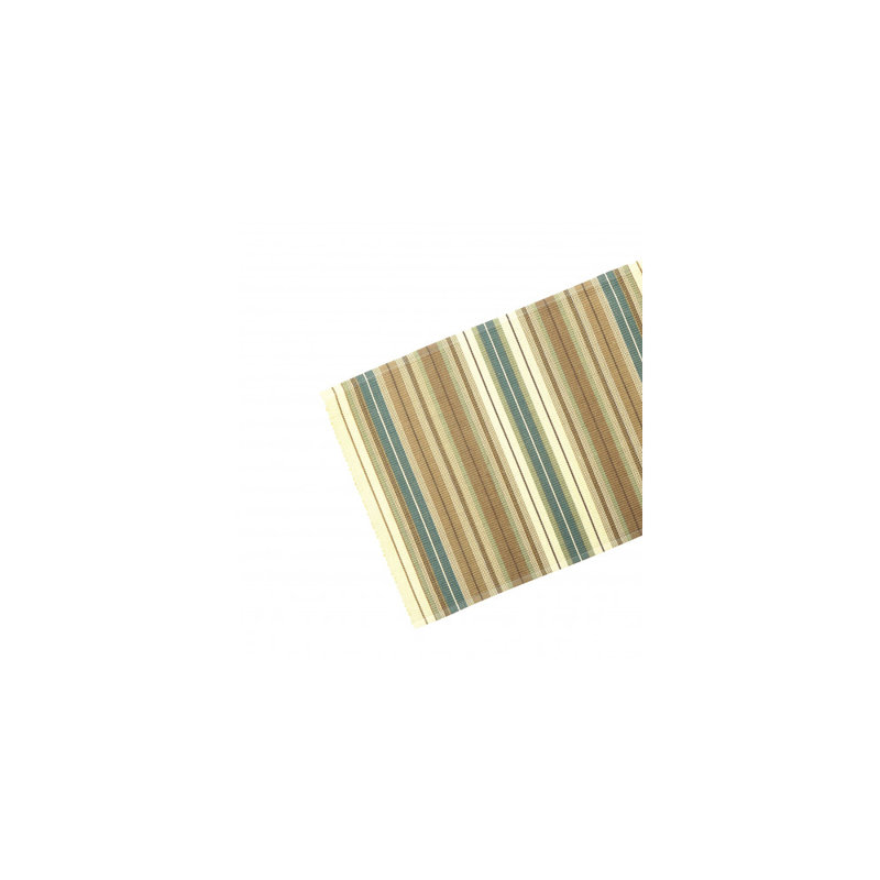 Peachey Striped 100% Cotton Table Runner, 36" x 13"