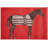 Vibretha Vinyl Animal Rectangle Placemat