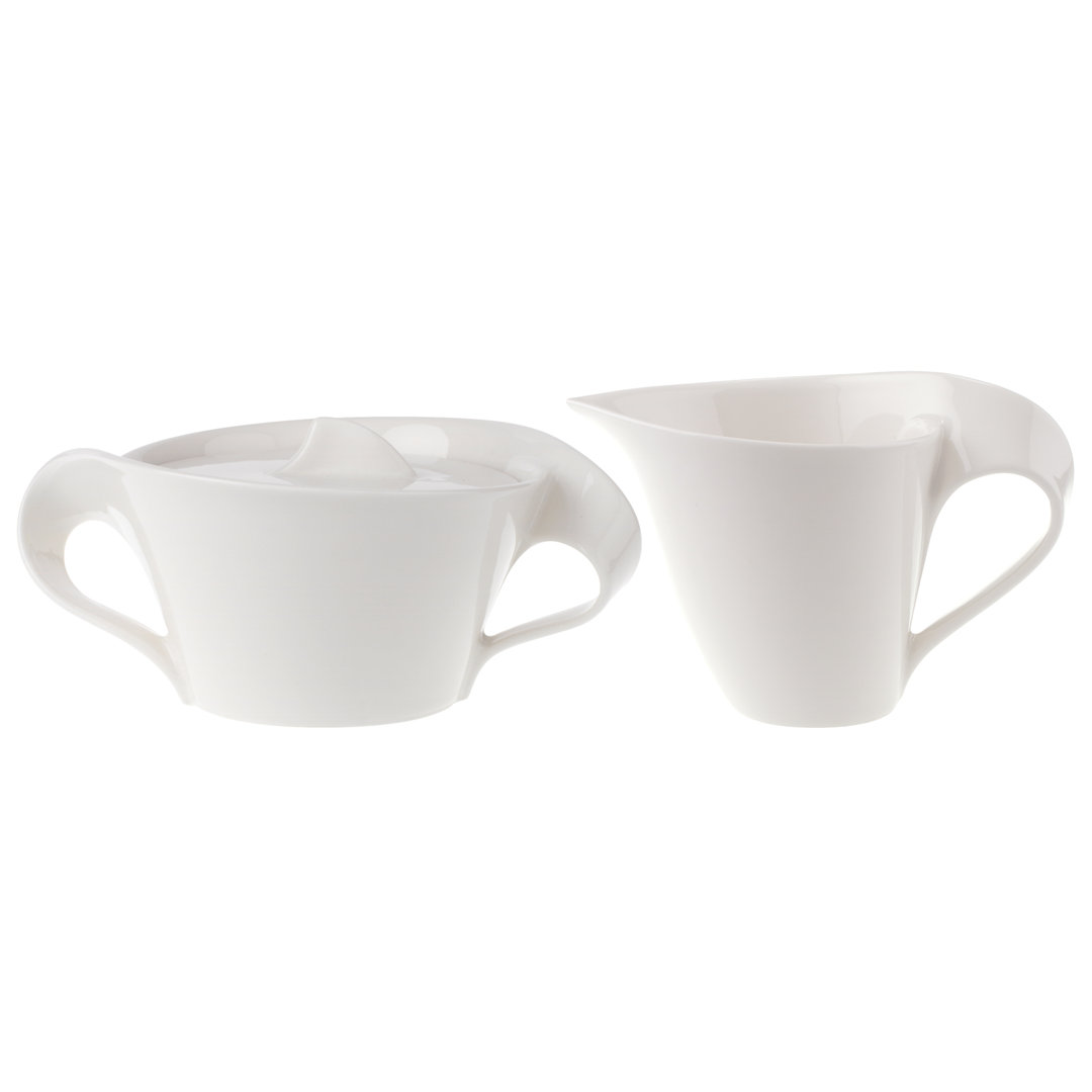 Villeroy & Boch New Wave 2 Piece Sugar and Creamer Set Villeroy & Boch