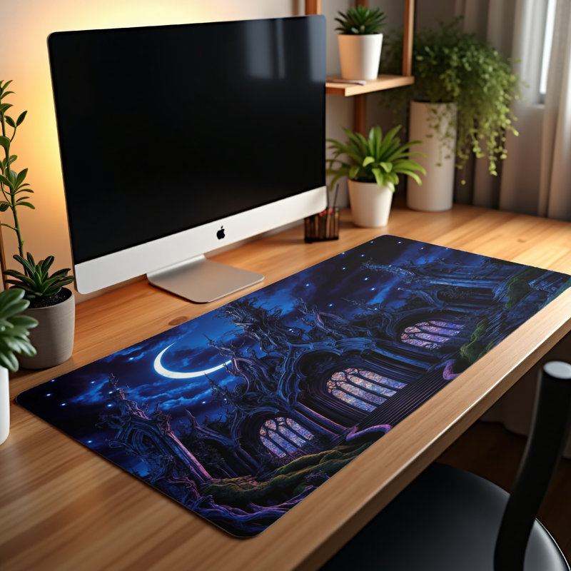 Polyester Desk Pad, 31.5x15.5