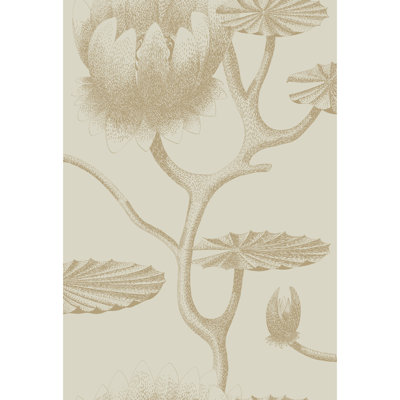 Contemporary Restyled Floral Wallpaper Roll