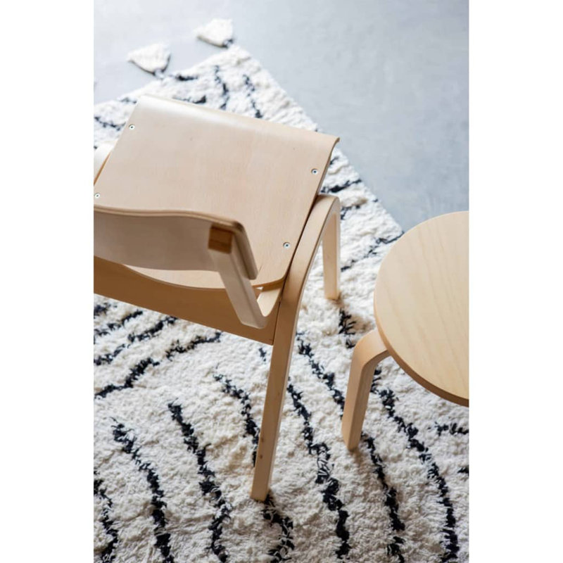 Vrysoules Black/Brown 2 - Step Stool, Brown