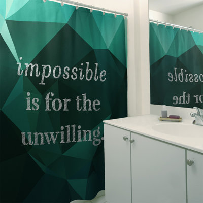 Shower Curtain with Liner Included