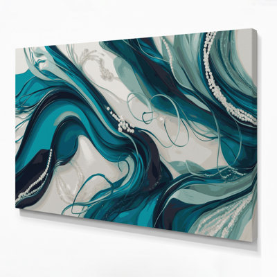 Art mural sur toile Lyrical Abstraction 89