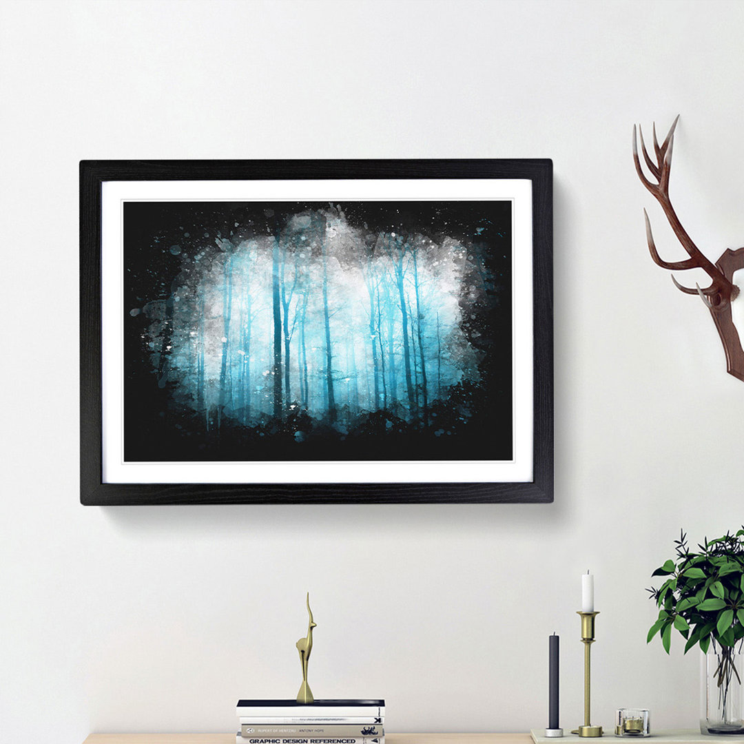 Forest in Frankfurt Germany - Framed Print