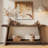70.9-inch Soild Wood Console Table-447900366